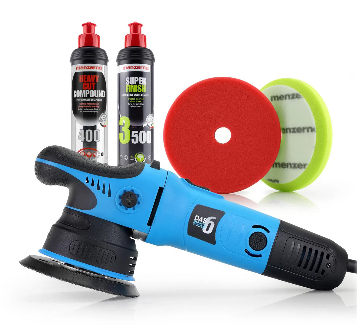 DAS-6 PRO Dual Action Polisher - Menzerna Intro Kit