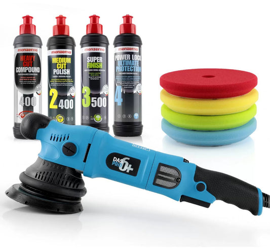 DAS-6 PRO Plus Dual Action Polisher - Menzerna Kit