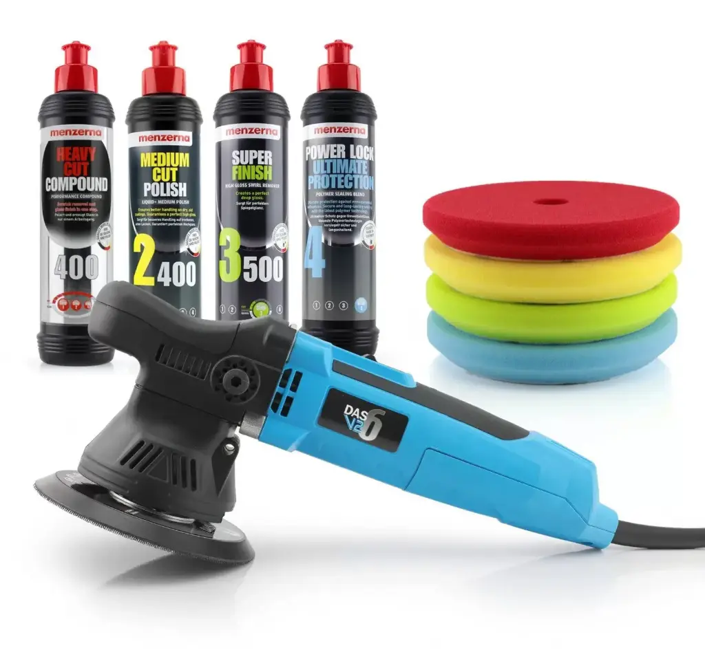 DAS-6 V2 Dual Action Polisher - Menzerna Kit